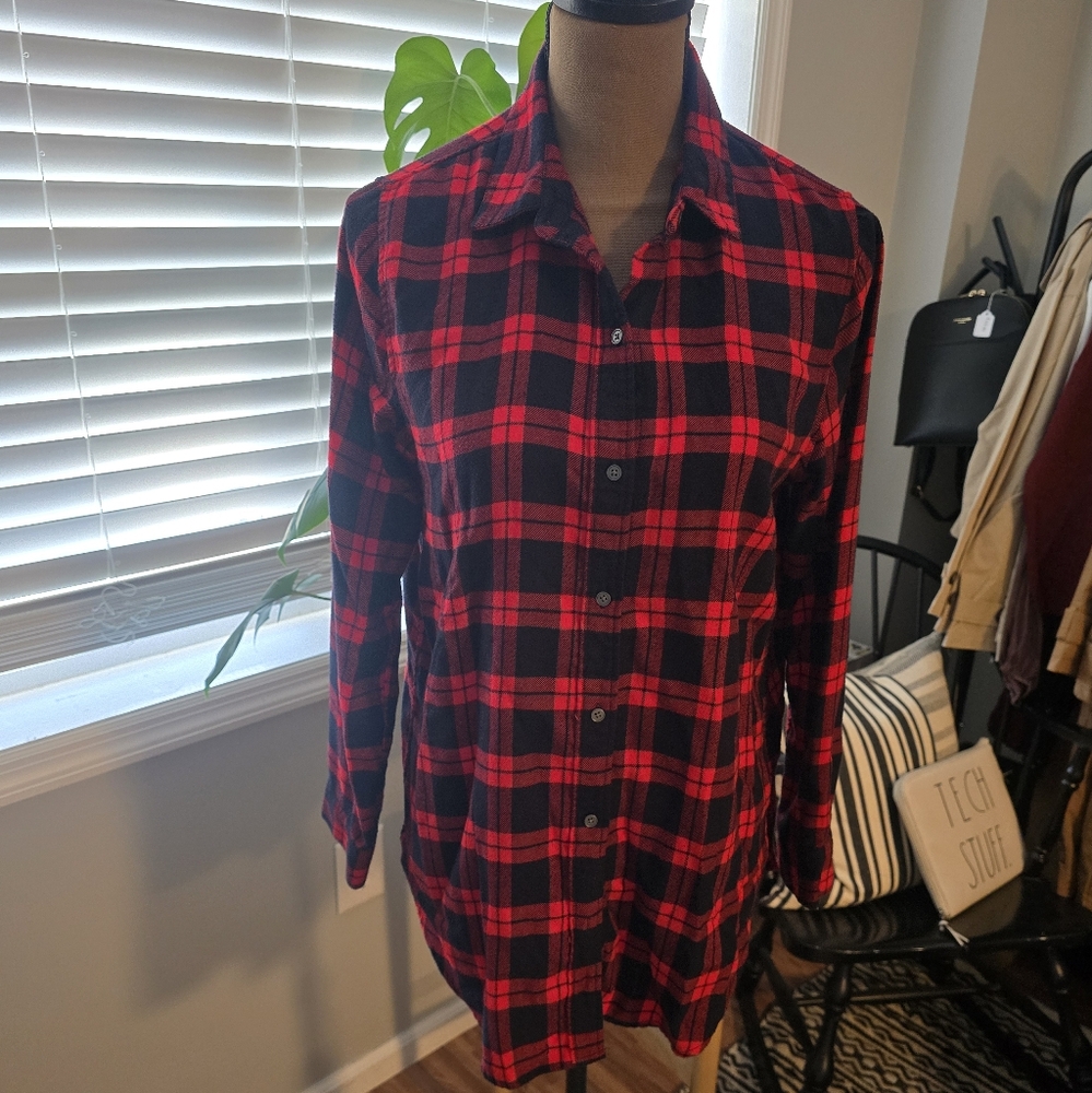 Banana Republic Factory Boyfriend Flannel